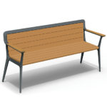 Recycled Planks. Metal. Commercial. Eco-conscious.