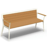 Elevation Bench Recycled Planks