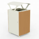 Recycled Planks. Metal. Commercial. Eco-conscious.