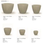 Concrete Planter sizes