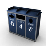 Cayman Triple Tray Top Service