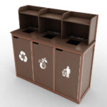 Triple topload recycler